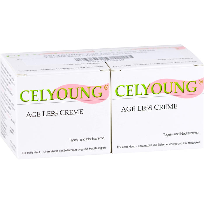 CELYOUNG Age Less Creme + eine Packung gratis, 100 ml Crème