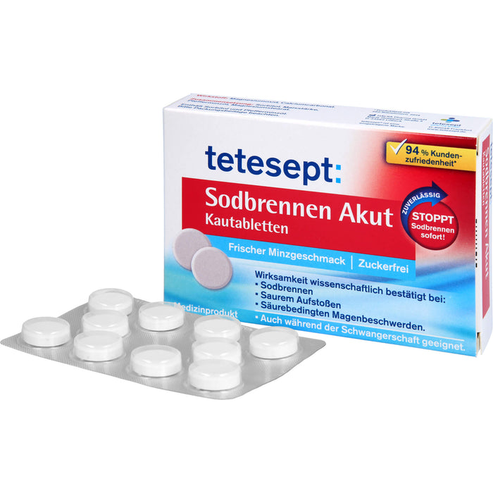 tetesept Sodbrennen Akut, 20 St. Tabletten