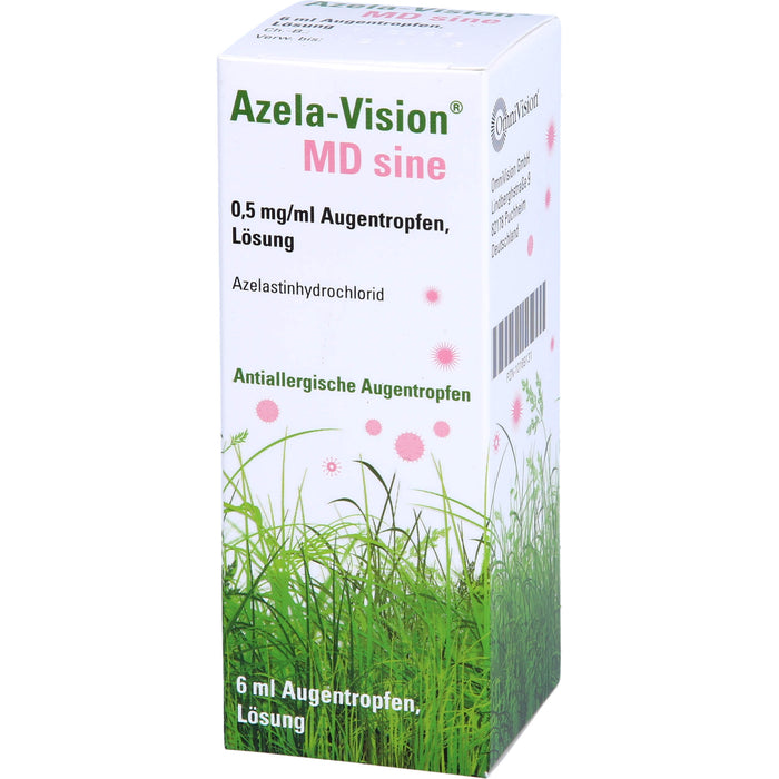 Azela-Vision MD sine 0,5 mg/ml Augentropfen, Lösung, 6 ml Lösung