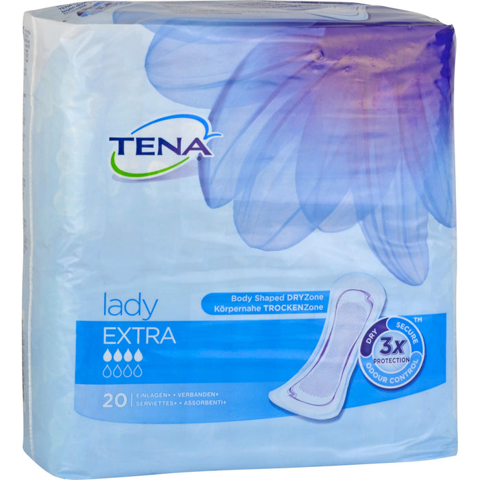 TENA Lady Extra Einlagen, 20 pc Dépôts