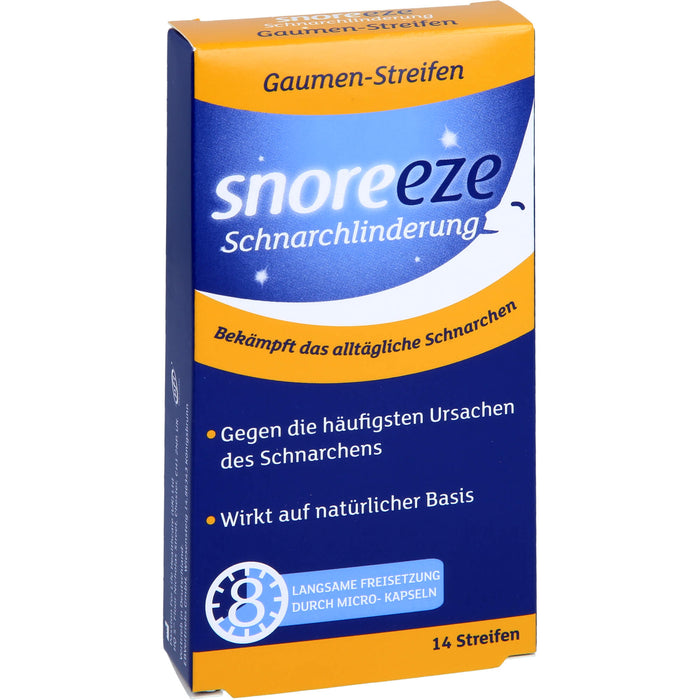 snoreeze Schnarchlinderung Gaumen-Streifen, 14 pc Bandeau