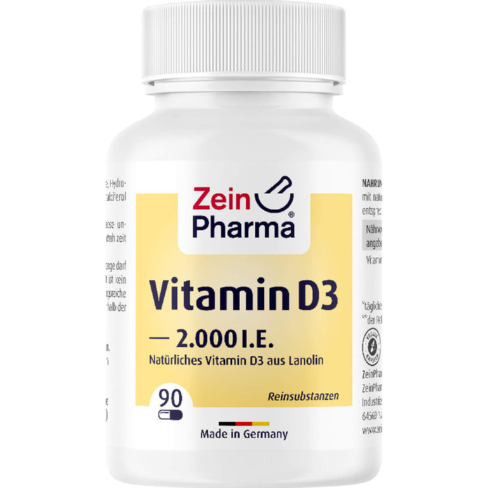 Vitamin D3 2000 I.E., 90 St KAP