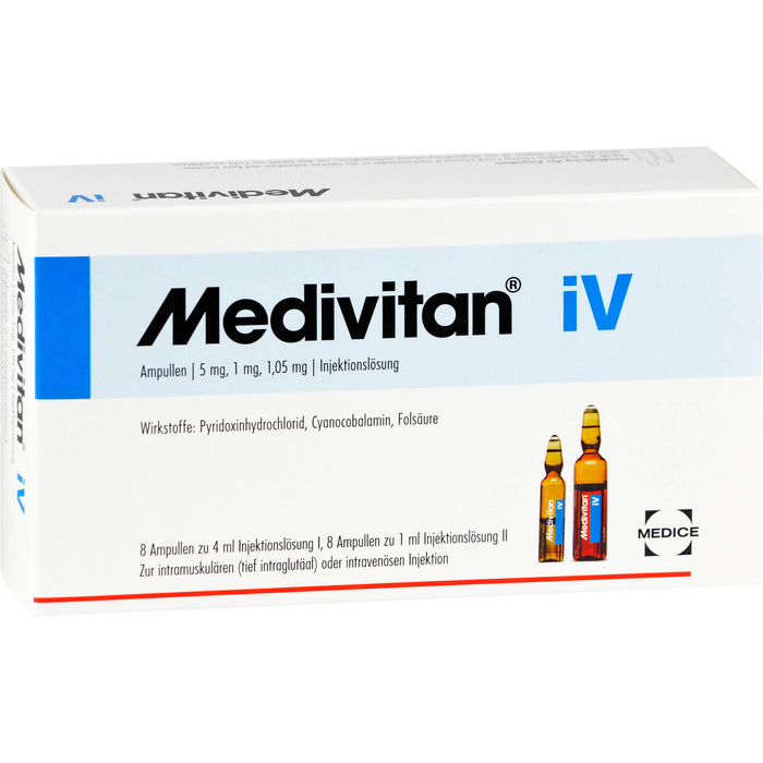 Medivitan iV Ampullen, 8 pc Ampoules