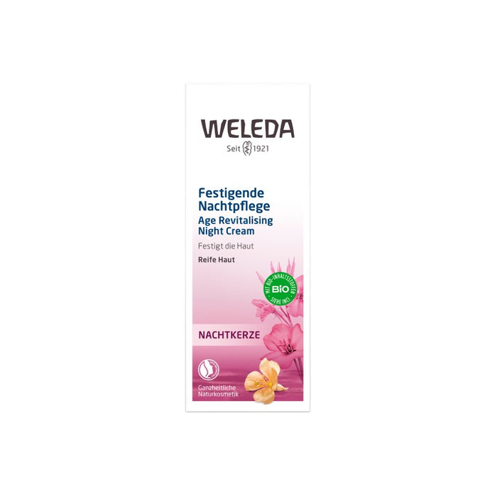 WELEDA Nachtkerze festigende Nachtpflege Creme, 30 ml Crème