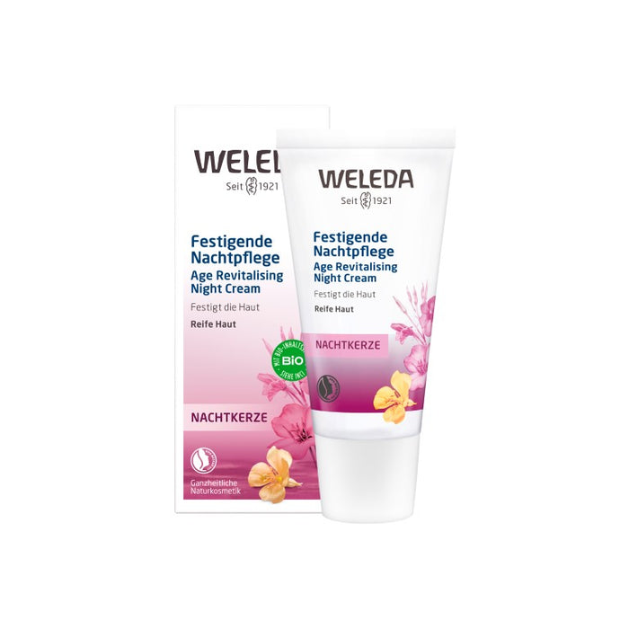 WELEDA Nachtkerze festigende Nachtpflege Creme, 30 ml Crème