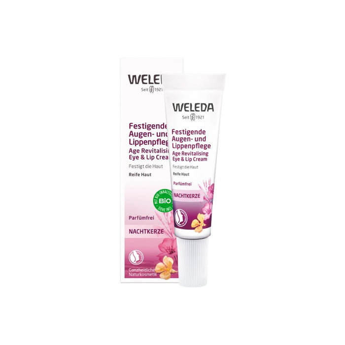 Weleda Nachtkerze Festigende Augen-/Lippenpflege, 10 ml Cream