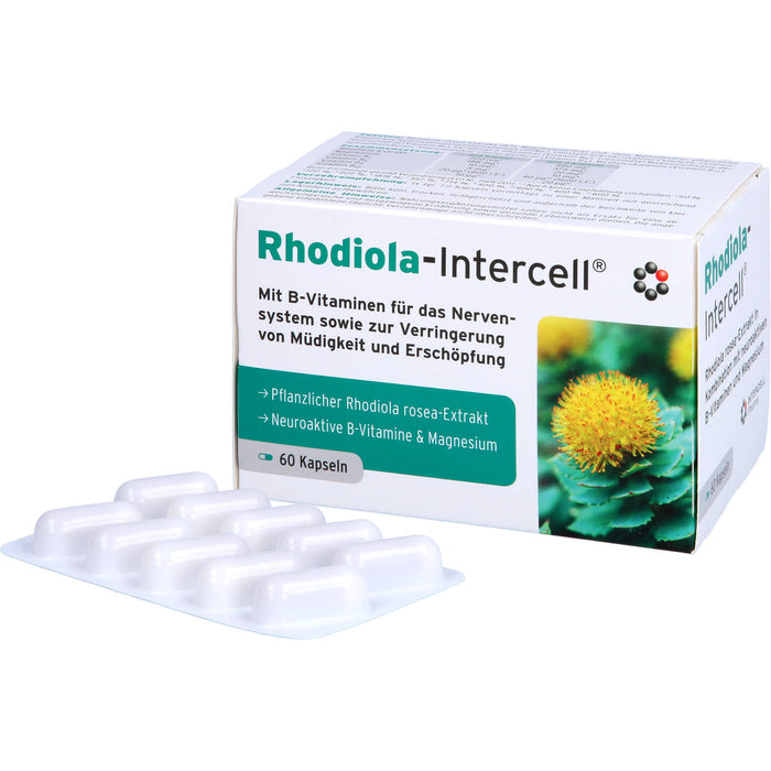 Rhodiola-Intercell Kapseln, 60 pc Capsules