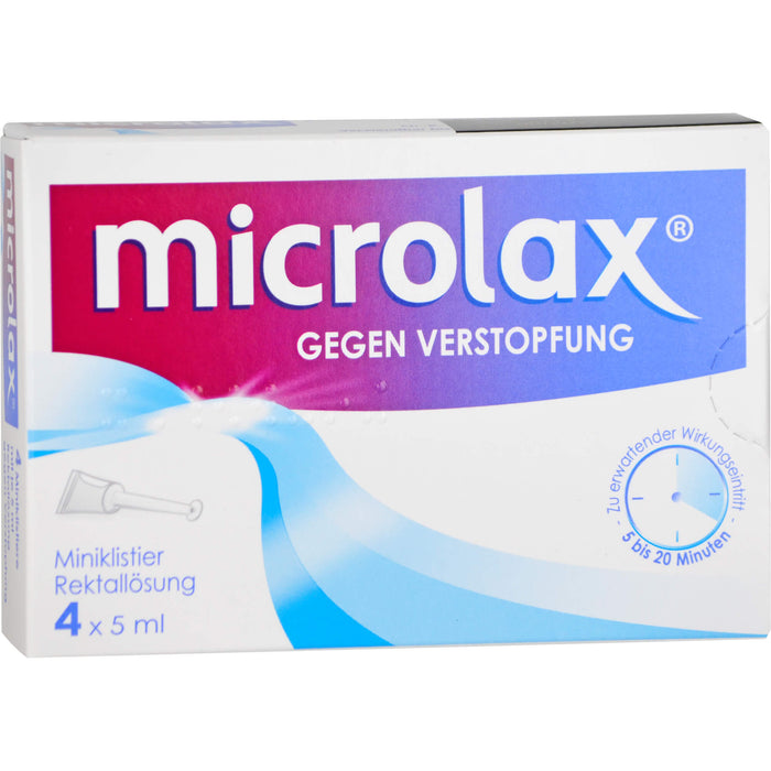 microlax Miniklistier Rektallösung Reimport EurimPharm, 4 pcs. Enemas