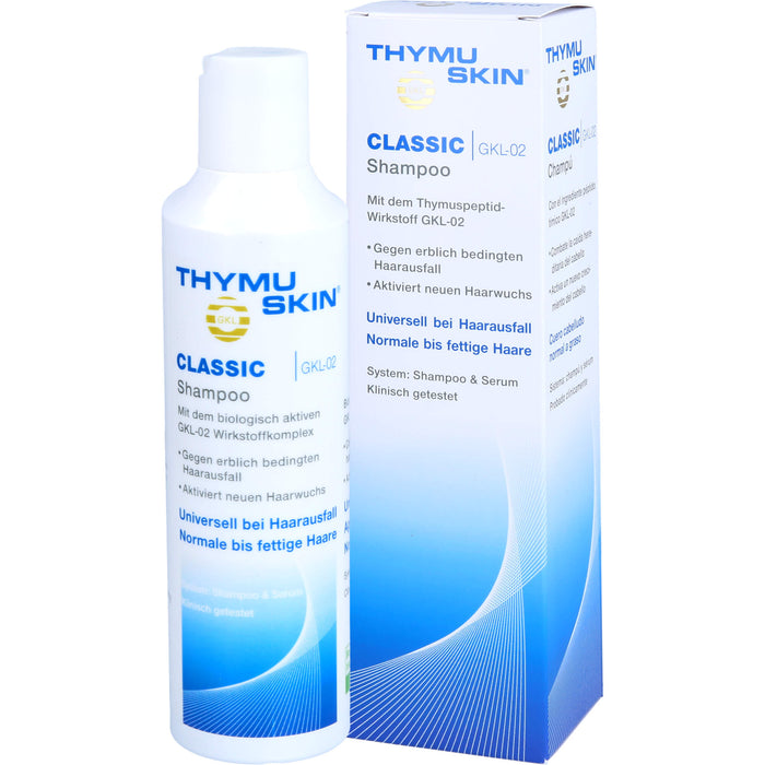 THYMUSKIN Classic Shampoo bei Haarausfall, 200 ml Shampoing