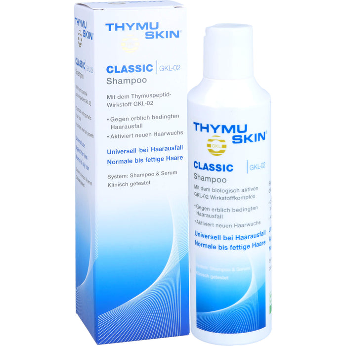 THYMUSKIN Classic Shampoo bei Haarausfall, 200 ml Shampoo