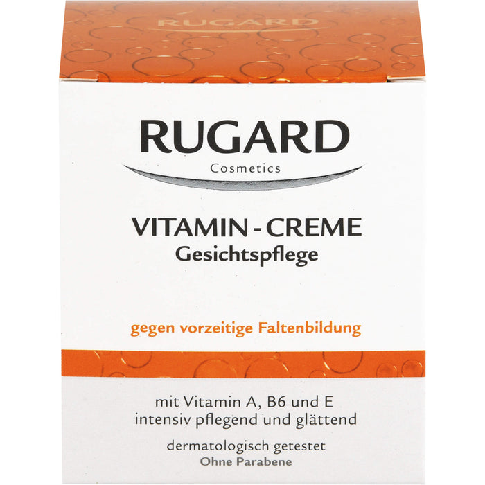 RUGARD Vitamin-Creme Gesichtspflege, 100 ml Cream