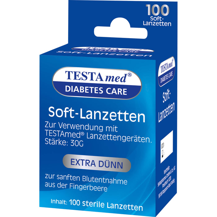 TESTAmed Soft-Lanzetten, 100 St LAN