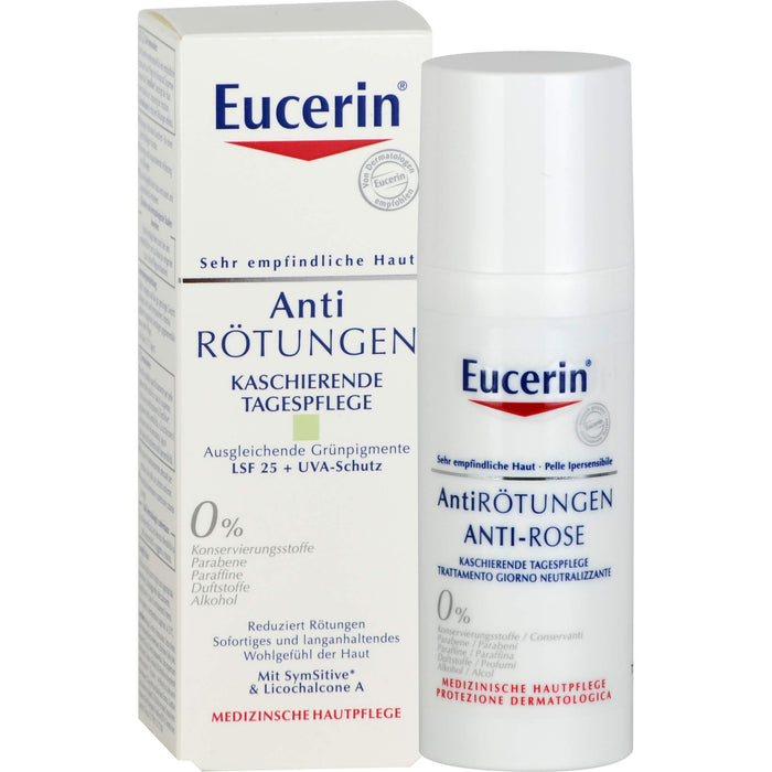 Eucerin Anti-Rötungen kaschierende Tagespflege mit LSF 25, 50 ml Crème