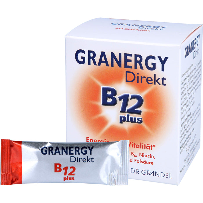 Dr. Grandel Granergy Direkt B12 plus Briefchen, 20 pc Sachets