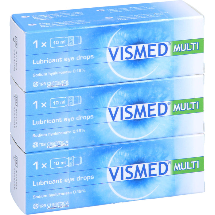 VISMED Multi Augentropfen zur Behandlung von trockenen Augen, 30 ml Lösung