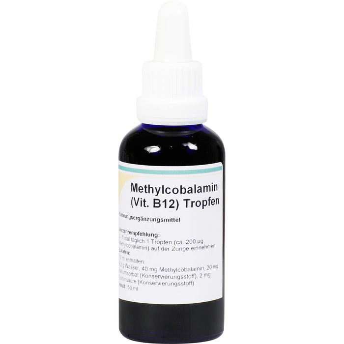 Reinhildis-Apotheke Methylcobalamin (Vit. B12) Tropfen, 50 ml Lösung