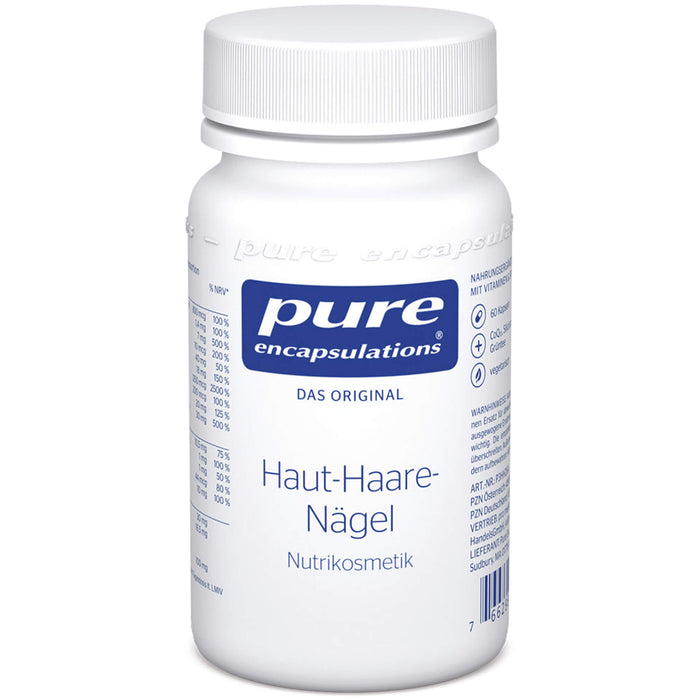 pure encapsulations Haut-Haare-Nägel Kapseln, 60 St. Kapseln