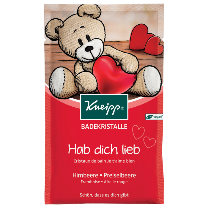 Kneipp Badekristalle Hab dich lieb, 60 g Salt