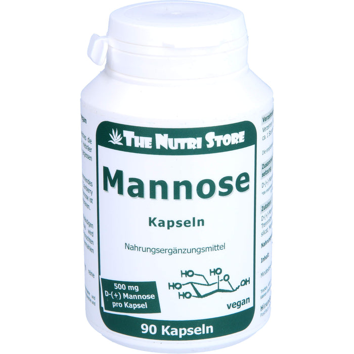 Mannose 500mg vegetarische Kapseln, 90 St KAP