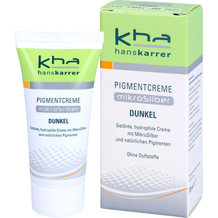 Hans Karrer Pigmentcreme MikroSilber dunkel, 20 ml Creme