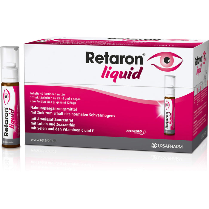 Retaron liquid Trinkfläschchen und Kapseln, 45 St. Portionen