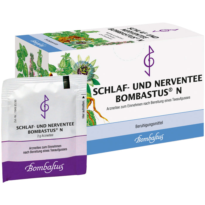 Bombastus Schlaf- und Nerventee N, 20 St. Filterbeutel