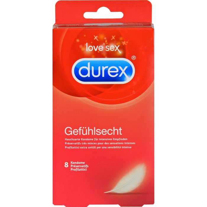 Durex Gefühlsecht Classic Kondome, 8 pc Préservatifs