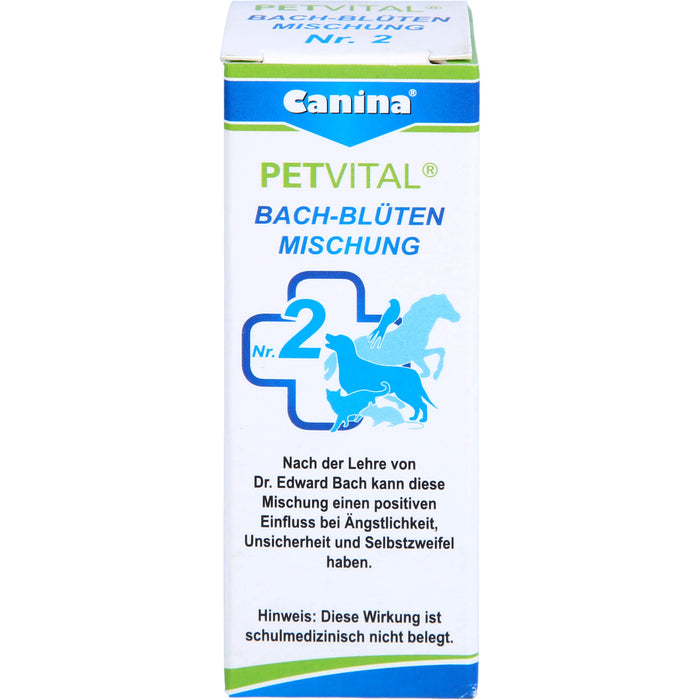 PETVITAL Bach-Blüten Mischung Nr. 2 Globuli, 10 g Globuli