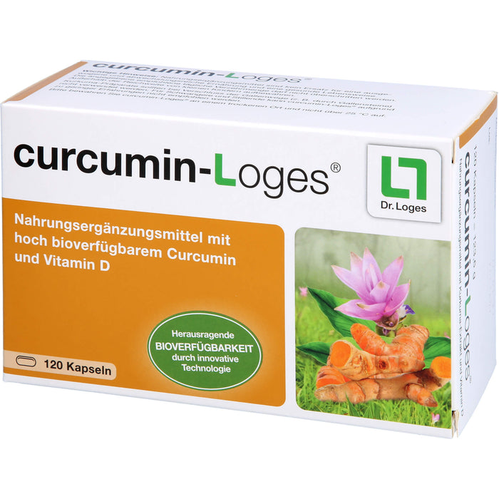 curcumin-Loges Kapseln, 120 St. Kapseln