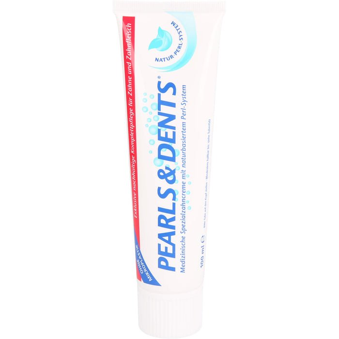 Pearls & Dents Spezialzahncreme m.nat. Perlsystem, 100 ml Zahncreme