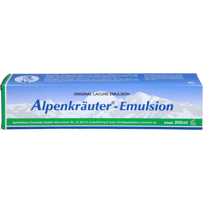 LACÚRE Alpenkräuter-Emulsion, 200 ml Solution