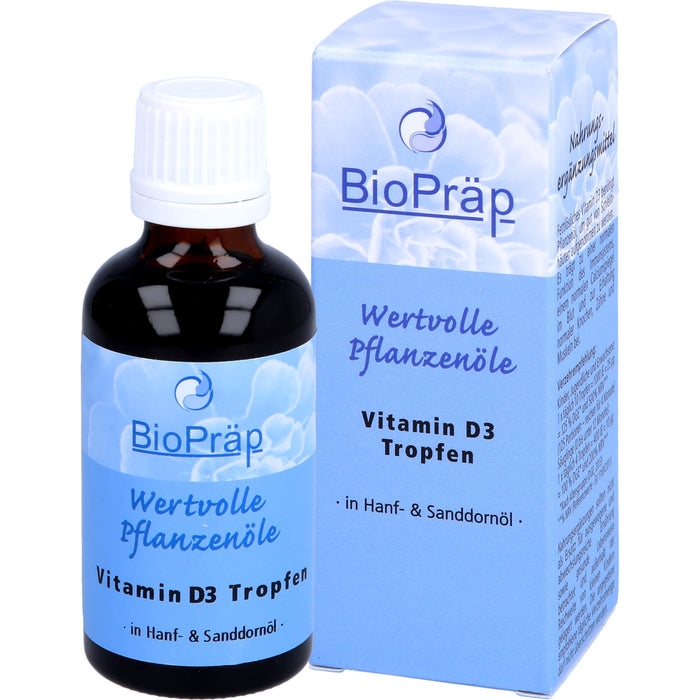 BioPräp Vitamin D3 Tropfen, 50 ml Lösung