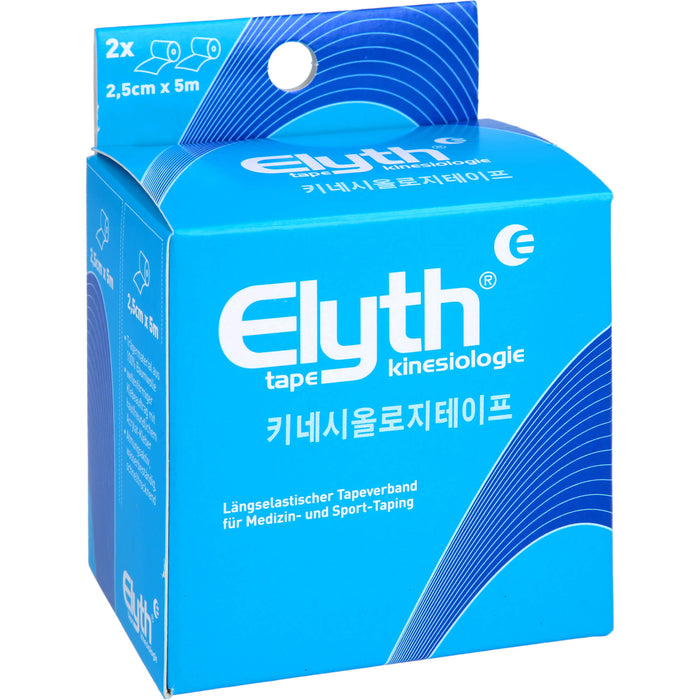 KINESIOLOGIE TAPE ELYTH 2,5cmx5m B, 2 St BAN