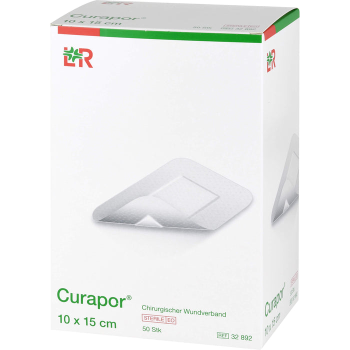 Curapor Wundverband steril 10x15cm, 50 St PFL