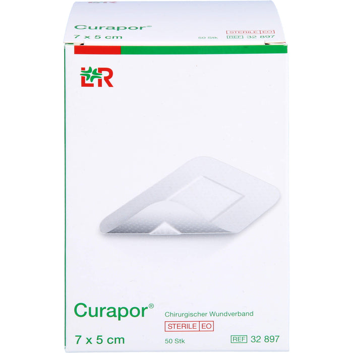 Curapor Wundverband steril 5x7cm, 50 St PFL