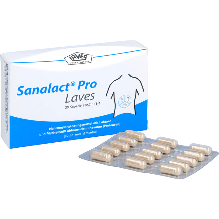 Sanalact Pro Laves Kapseln, 30 pcs. Capsules