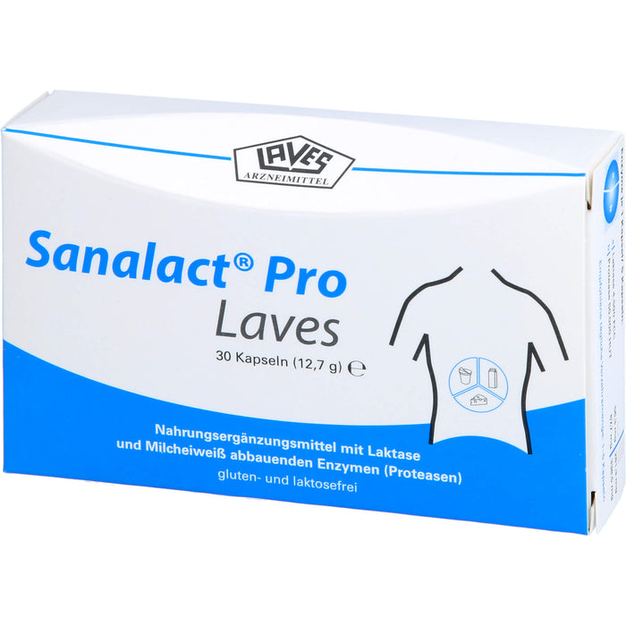 Sanalact Pro Laves Kapseln, 30 pcs. Capsules