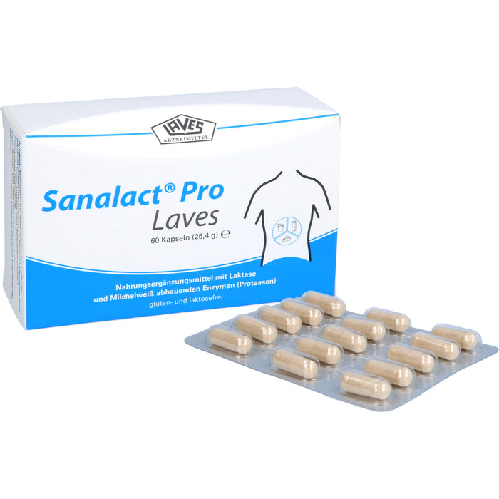 Sanalact Pro Laves Kapseln, 60 St. Kapseln