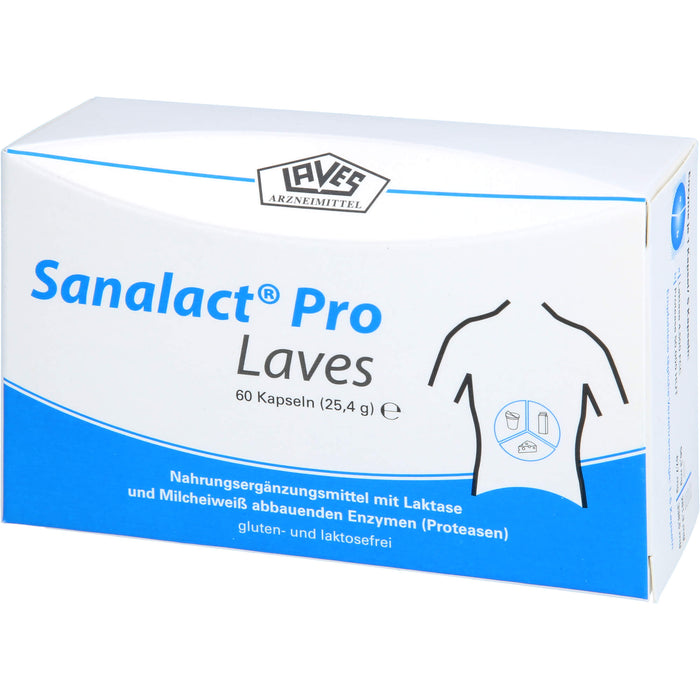 Sanalact Pro Laves Kapseln, 60 St. Kapseln