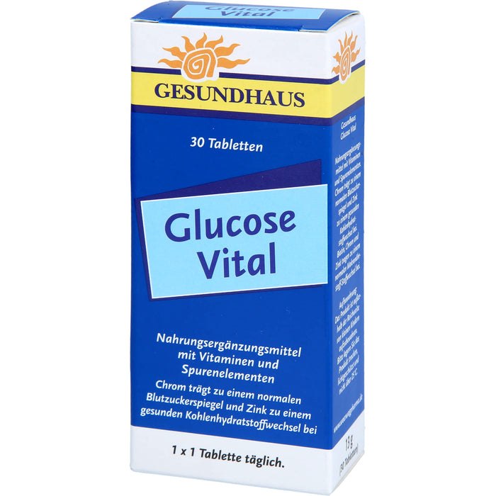 Gesundhaus Glucose Vital, 30 St TAB