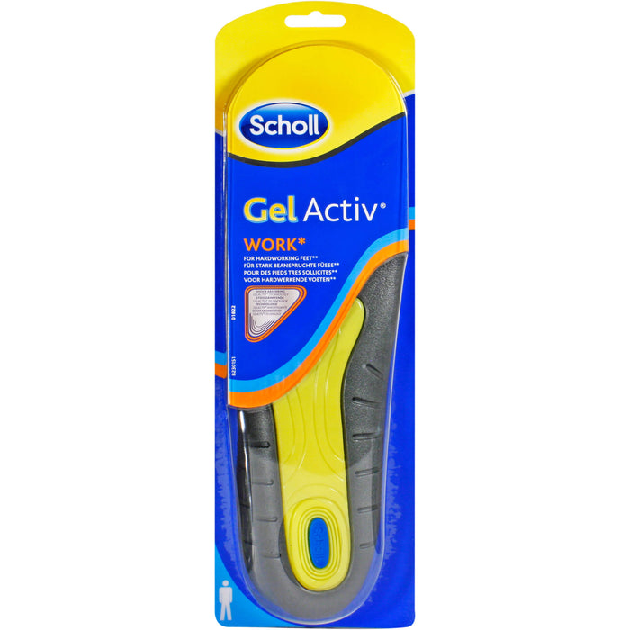 Scholl GelActiv Einlegesohle Work Men, 2 St