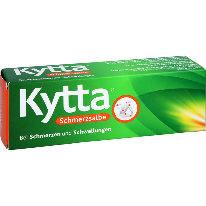 Kytta Schmerzsalbe gegen akute Rückenschmerzen, 100 g Cream