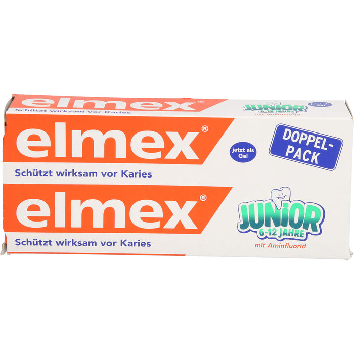 elmex Junior Zahnpasta Doppelpack, 2X75 ml ZPA