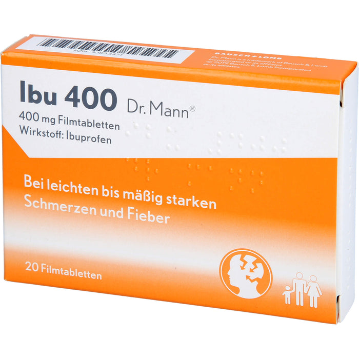 Ibu 400 Dr. Mann, 20 pcs. Tablets