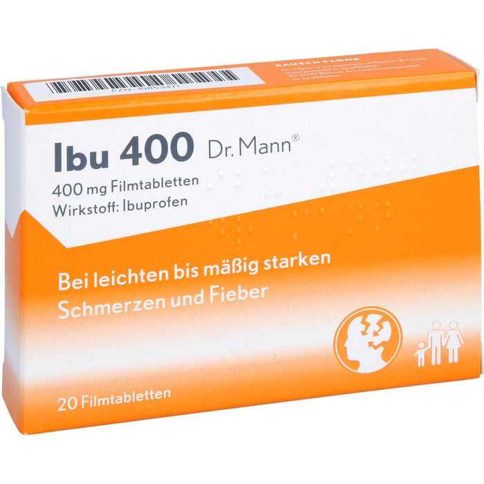 Ibu 400 Dr. Mann, 20 St. Tabletten