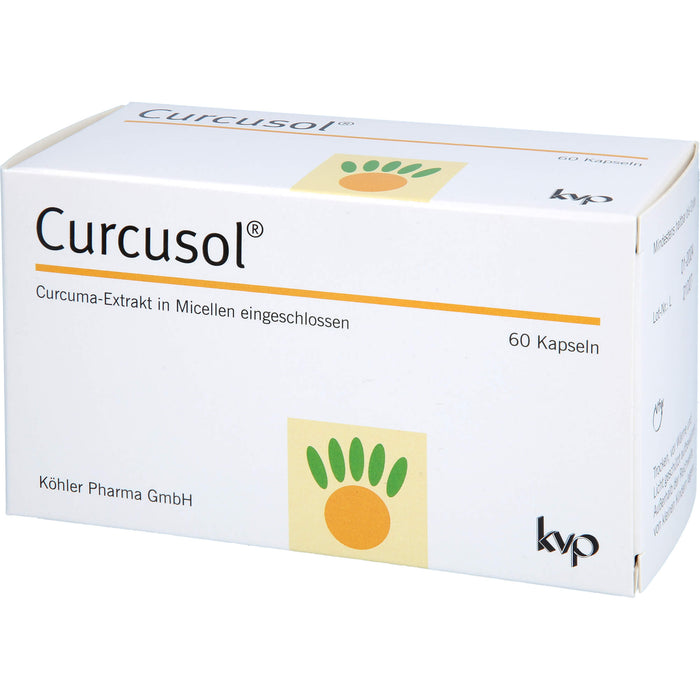 Curcusol Curcuma-Extrakt Kapseln, 60 pcs. Capsules