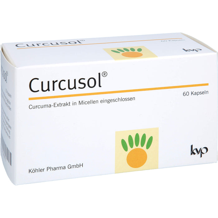 Curcusol Curcuma-Extrakt Kapseln, 60 pc Capsules