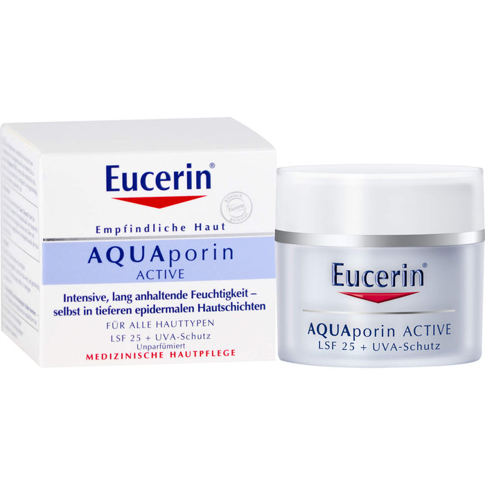 Eucerin Empfindliche Haut AQUAporin active LSF 25, 50 ml Cream