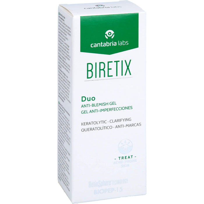 BiRetix Duo Gel für unreine Haut, 30 ml Gel