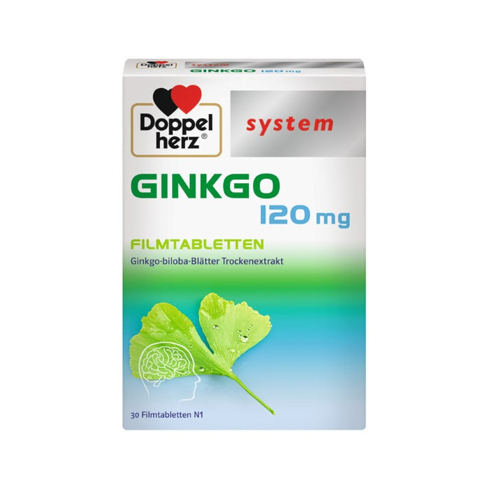 Doppelherz system GINKGO 120 mg, 30 pc Tablettes